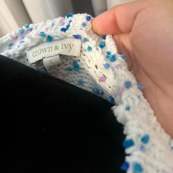 Colorful Pom Pom Sweater - Picture 3 of 5